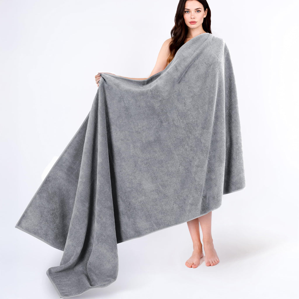 Cotton Paradise 100% Cotton Turkish Towel Set, Soft Absorbent Quick Dry, 6 Piece Towel Set, Navy Blue