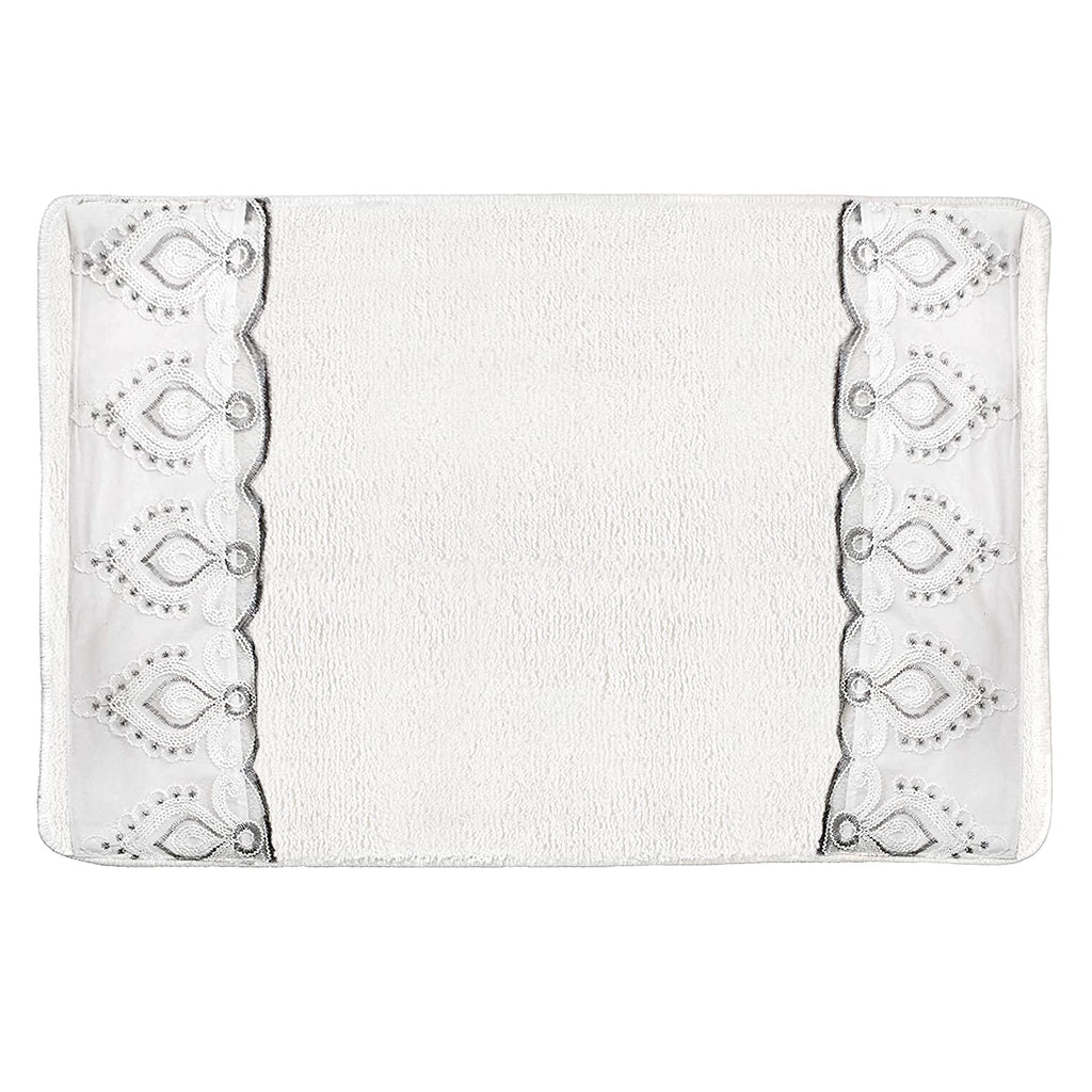 Zahari Home Spindle Modern Bathroom Towel Set - 3 Piece Bath, Hand, and Wash Towels - Classic Luxury Contemporary Decor - Beautiful Gold Unique Design Bath Ensemble