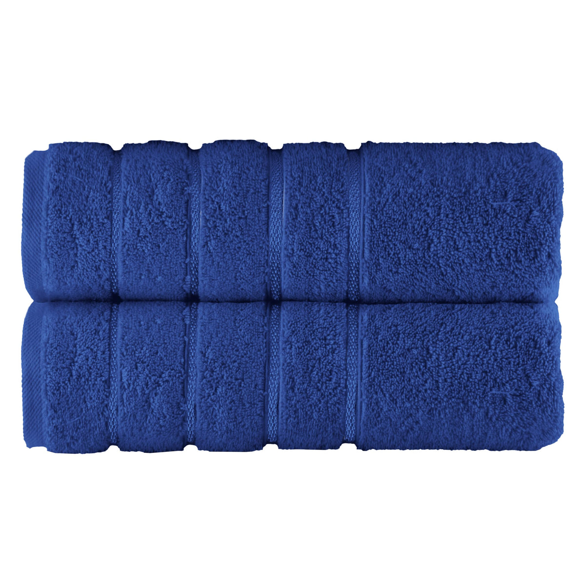 Elegant Comfort 4 Lines Viscose Stripe 6-Piece Premium Towel Set - 100% Turkish Cotton High Absorbent Luxury Bathroom Towels – Includes 2 Washcloths, 2 Hand Towels and 2 Bath Towels Set, Gold
