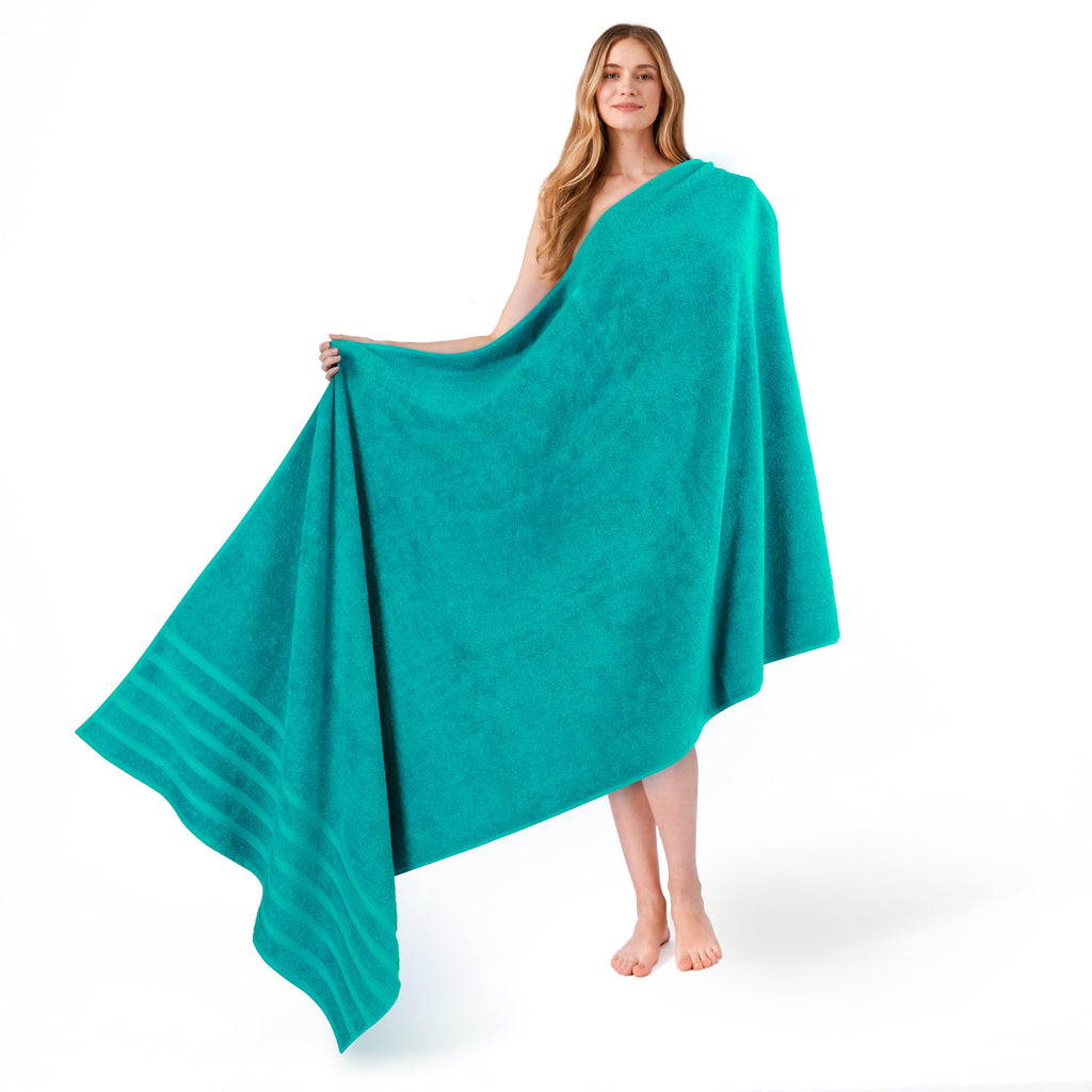 American Soft Linen 100% Cotton Luxury Turkish Towels, 6 Piece Towel Set