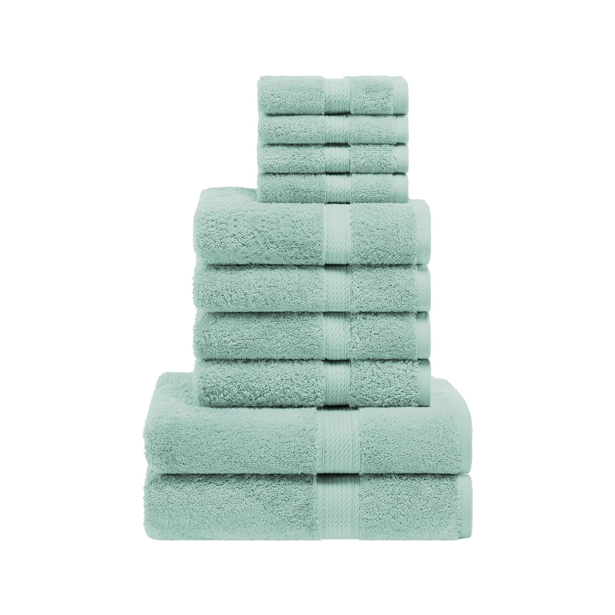 SUPERIOR Egyptian Cotton Plush & Absorbent, Hand Towel Set of 4, Cream