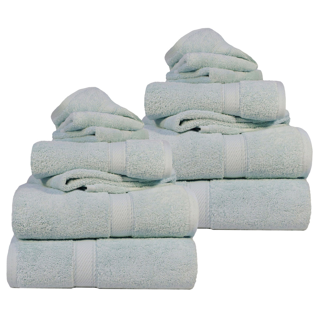 SUPERIOR Egyptian Cotton Plush & Absorbent, Hand Towel Set of 4, Cream