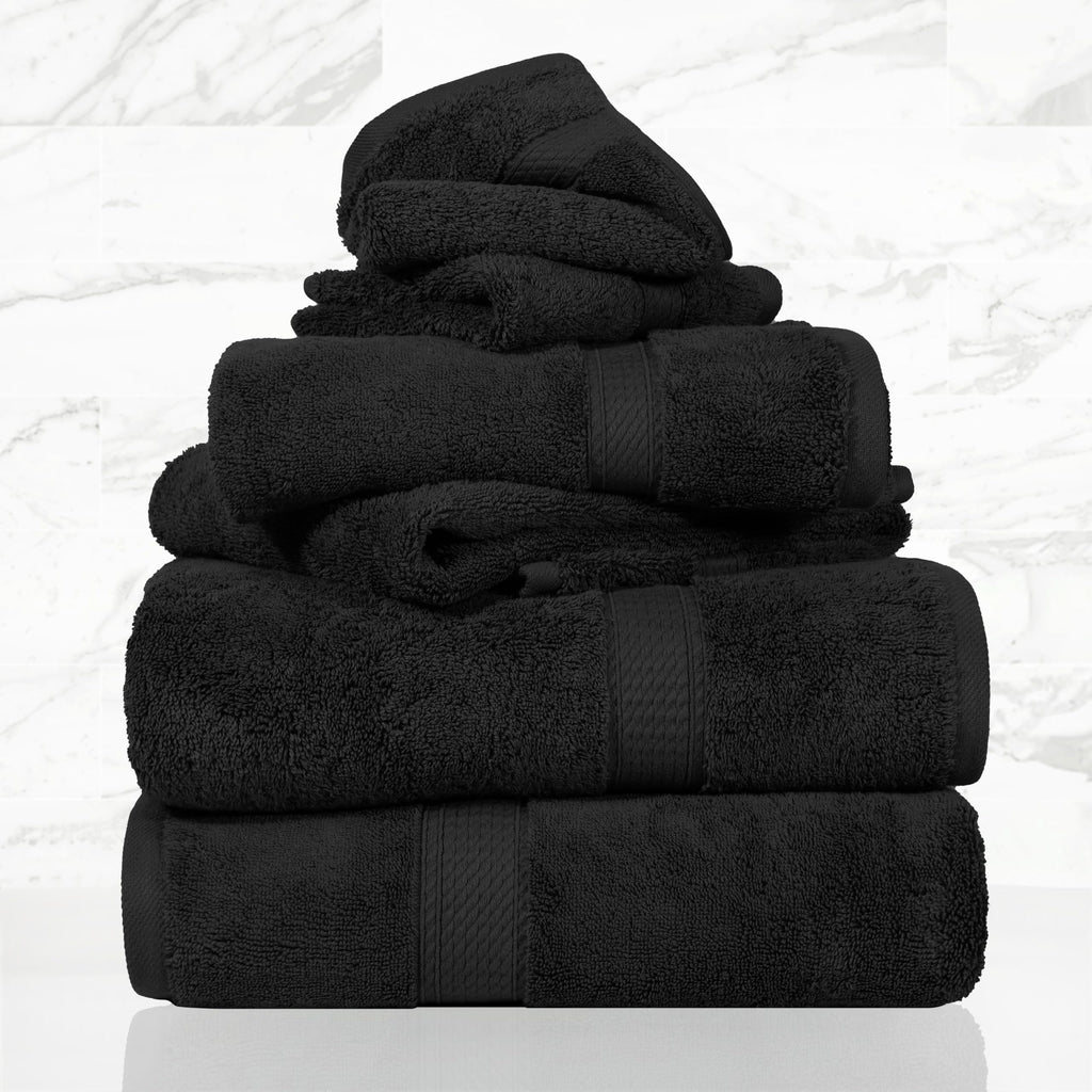 SUPERIOR Egyptian Cotton Plush & Absorbent, Hand Towel Set of 4, Cream