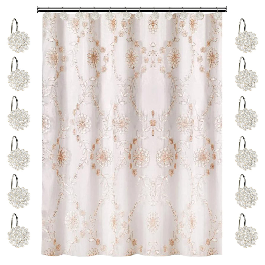 Zahari Home Spindle Modern Bathroom Towel Set - 3 Piece Bath, Hand, and Wash Towels - Classic Luxury Contemporary Decor - Beautiful Gold Unique Design Bath Ensemble