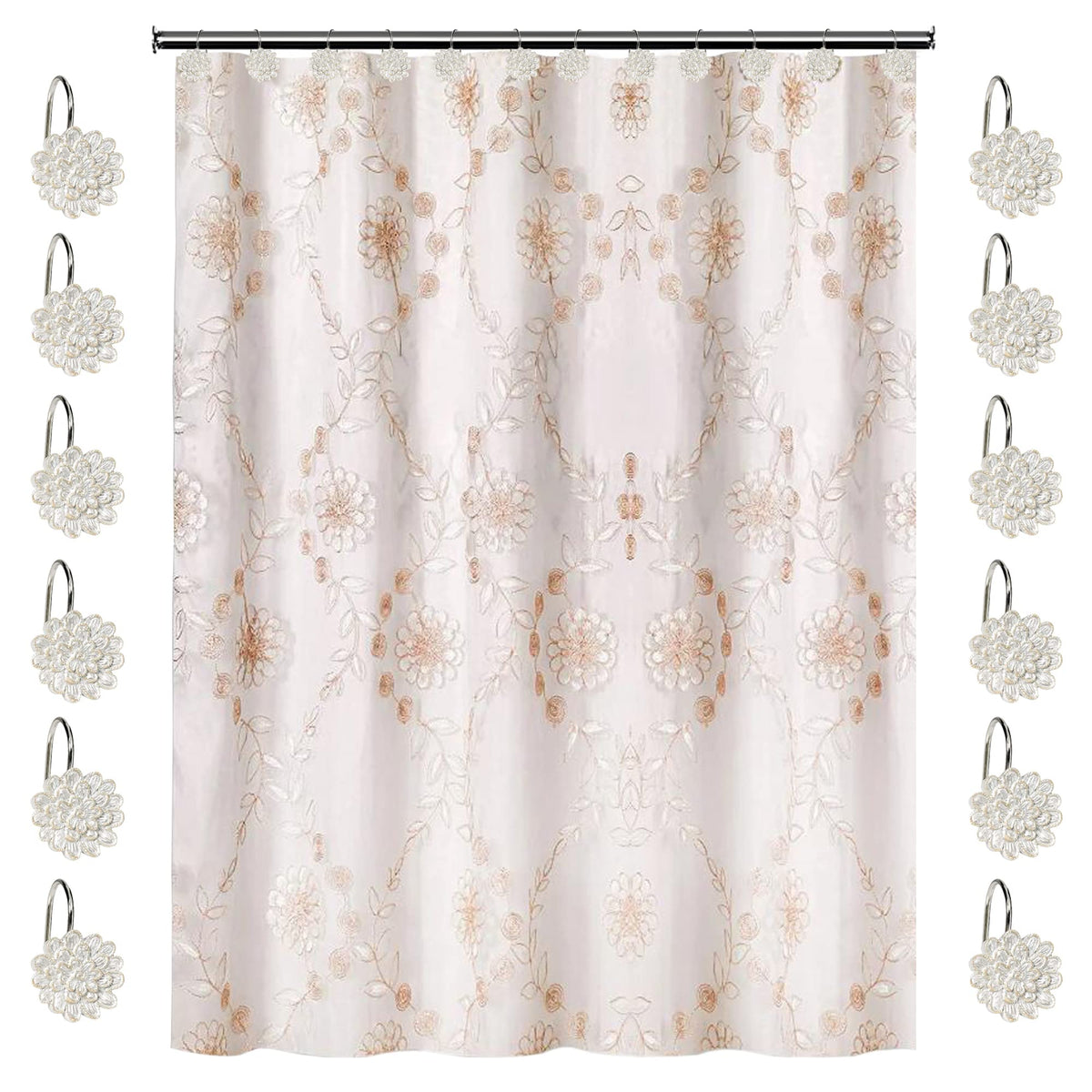 Zahari Home Spindle Modern Bathroom Towel Set - 3 Piece Bath, Hand, and Wash Towels - Classic Luxury Contemporary Decor - Beautiful Gold Unique Design Bath Ensemble