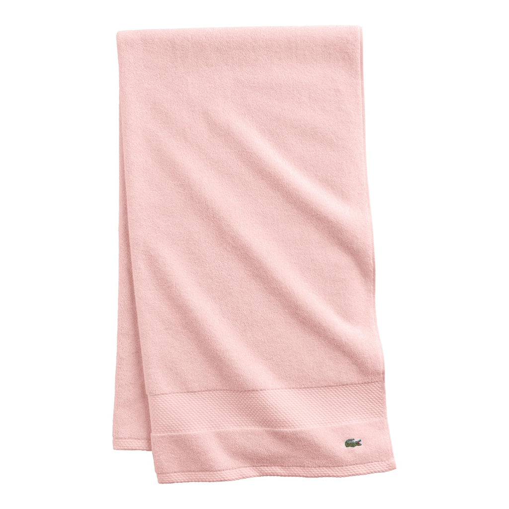 Lacoste Heritage 100% Supima Cotton Bath Towel 30" x 54", Celestial