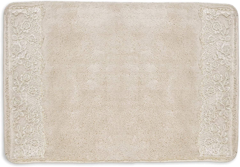 Zahari Home Spindle Modern Bathroom Towel Set - 3 Piece Bath, Hand, and Wash Towels - Classic Luxury Contemporary Decor - Beautiful Gold Unique Design Bath Ensemble