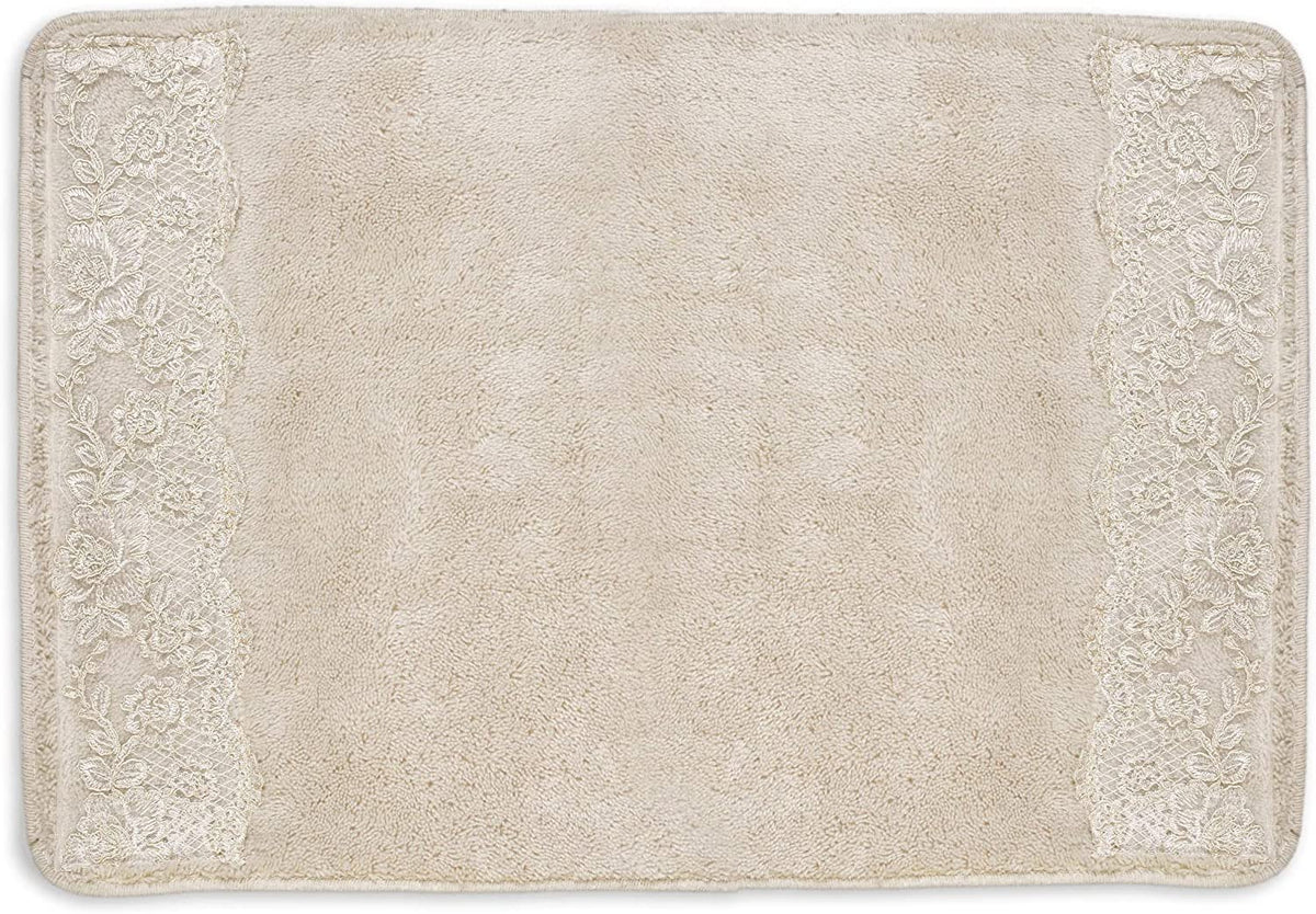 Zahari Home Spindle Modern Bathroom Towel Set - 3 Piece Bath, Hand, and Wash Towels - Classic Luxury Contemporary Decor - Beautiful Gold Unique Design Bath Ensemble