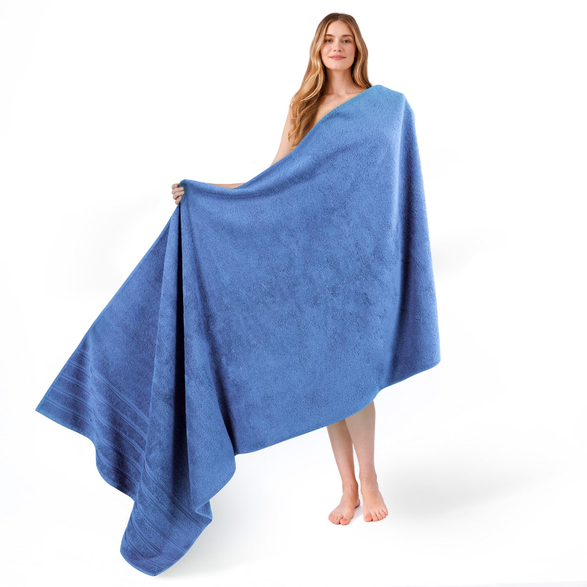American Soft Linen 100% Cotton Luxury Turkish Towels, 6 Piece Towel Set