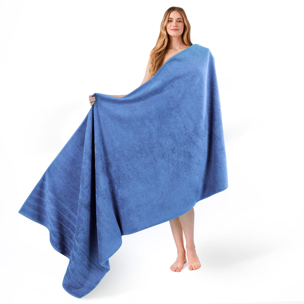 American Soft Linen 100% Cotton Luxury Turkish Towels, 4 PC Bath Towel Set