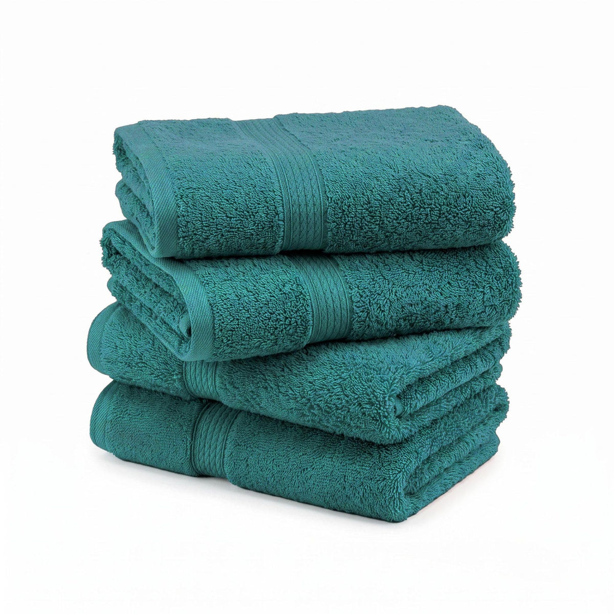 SUPERIOR Egyptian Cotton Plush & Absorbent, Hand Towel Set of 4, Cream