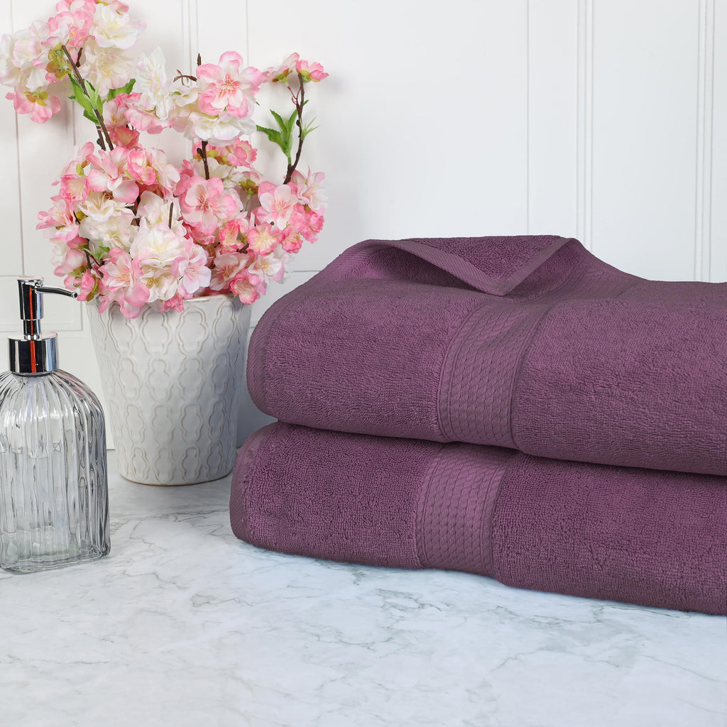 SUPERIOR Egyptian Cotton Plush & Absorbent, Hand Towel Set of 4, Cream
