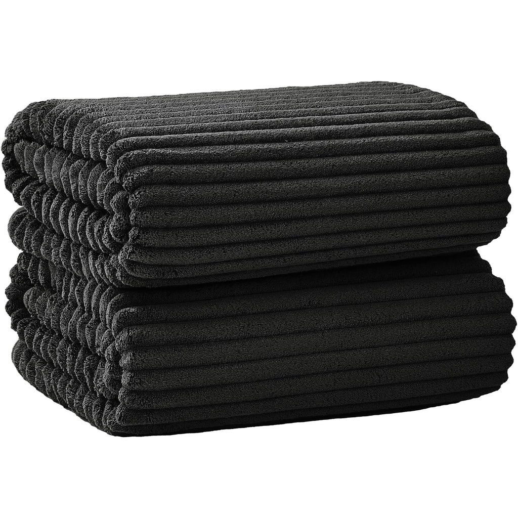 6 PC Bath Towel Set, 40"x80" Oversized Bath Sheets, Olive Green