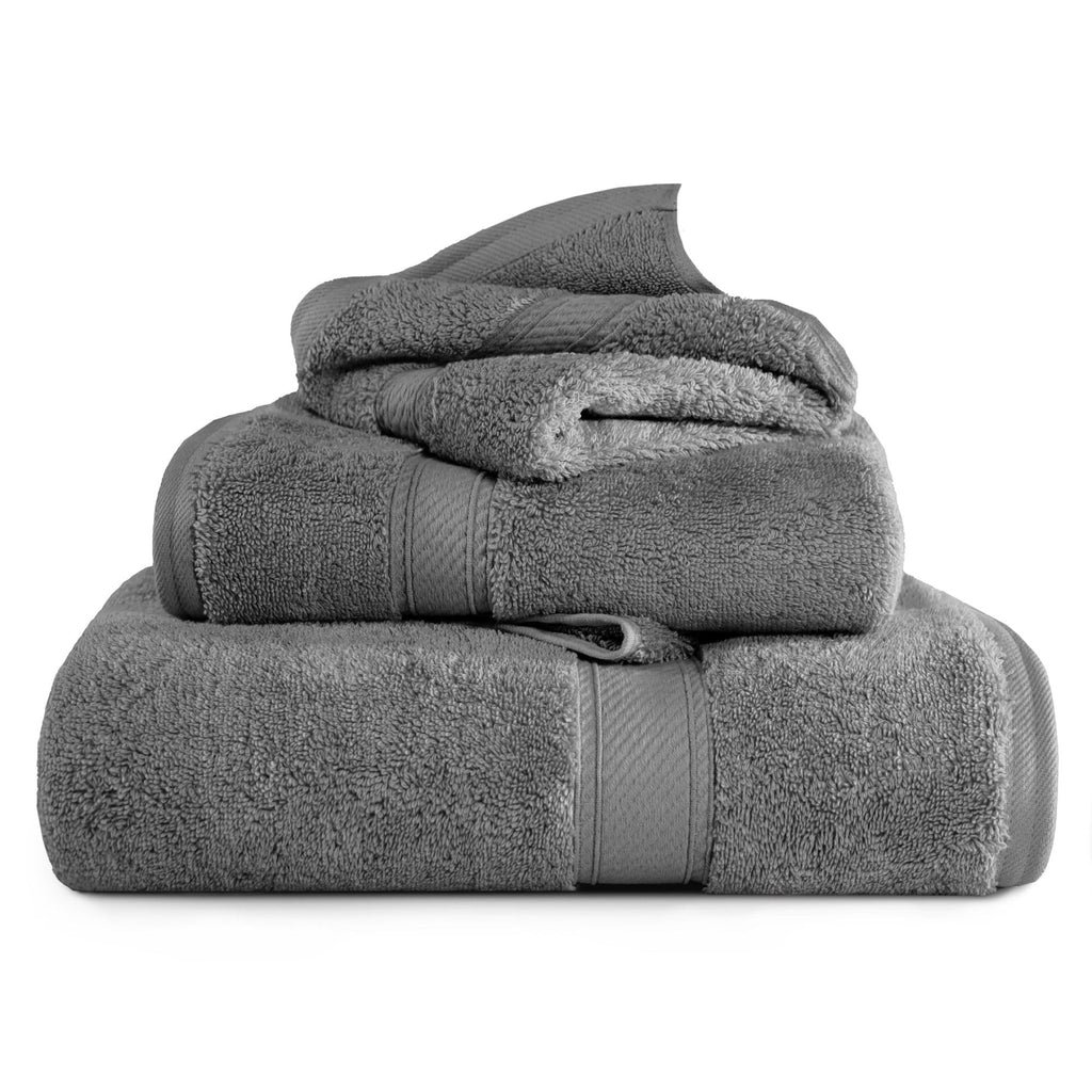 SUPERIOR Egyptian Cotton Plush & Absorbent, Hand Towel Set of 4, Cream