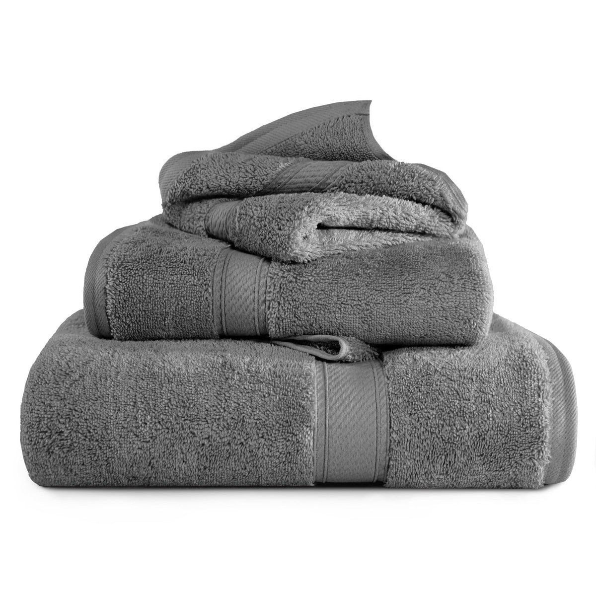 SUPERIOR Egyptian Cotton Plush & Absorbent, Hand Towel Set of 4, Cream