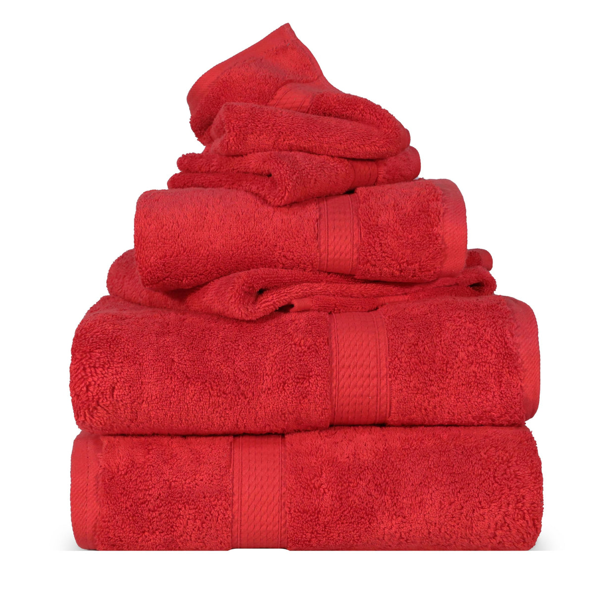 SUPERIOR Egyptian Cotton Plush & Absorbent, Hand Towel Set of 4, Cream