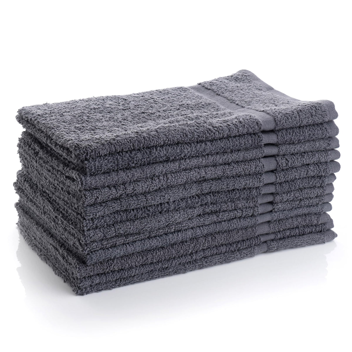 Simpli-Magic Cotton Hand Towels, 12 Pack, 16” x 27”, Blue