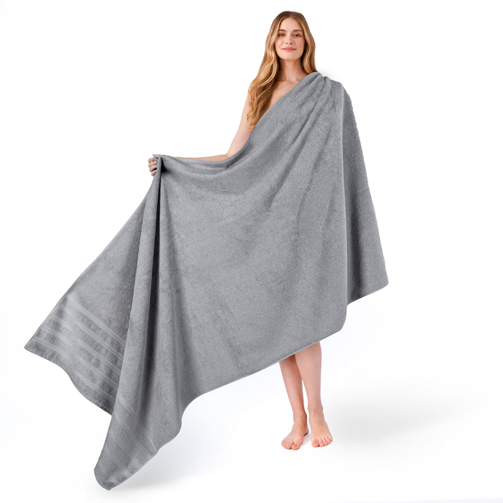 American Soft Linen 100% Cotton Luxury Turkish Towels, 4 PC Bath Towel Set