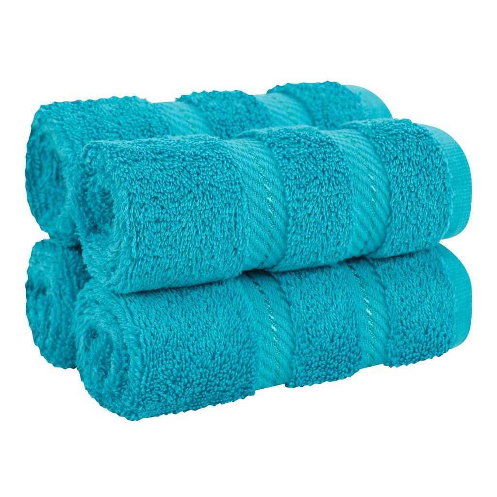 American Soft Linen 100% Cotton Luxury Turkish Towels, 4 PC Bath Towel Set