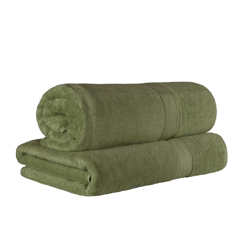 SUPERIOR Egyptian Cotton Plush & Absorbent, Hand Towel Set of 4, Cream