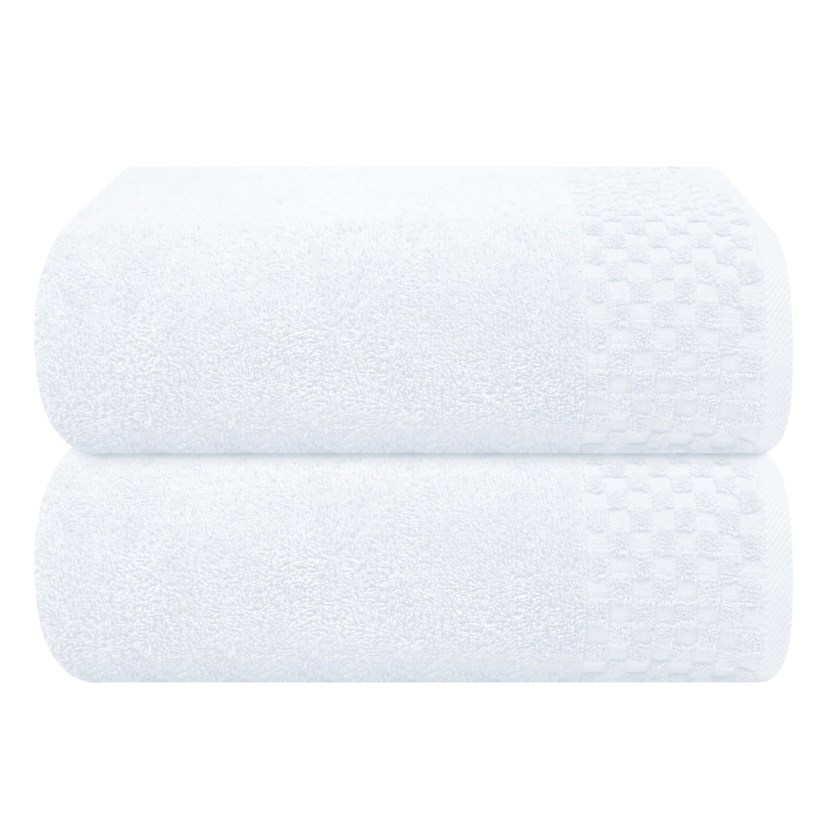 MyOwn Premium Cotton 6 Pack Towel Set for Bathroom, Contains 2 Bath Towels 28x55 inch, 2 Hand Towels 16x24 inch & 2 Wash Coths 12x12 inch, Ideal Everyday use, Compact & Lightweight - Black