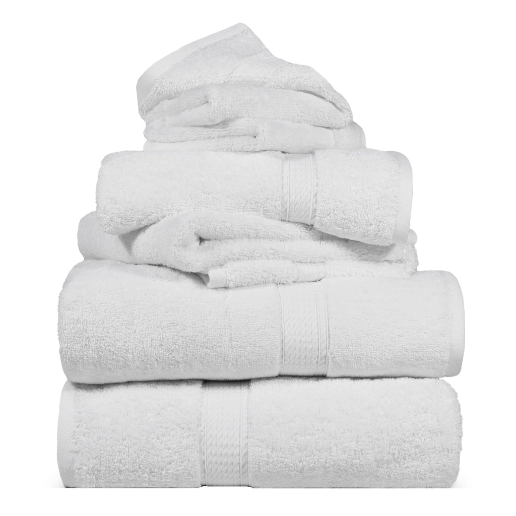 SUPERIOR Egyptian Cotton Plush & Absorbent, Hand Towel Set of 4, Cream