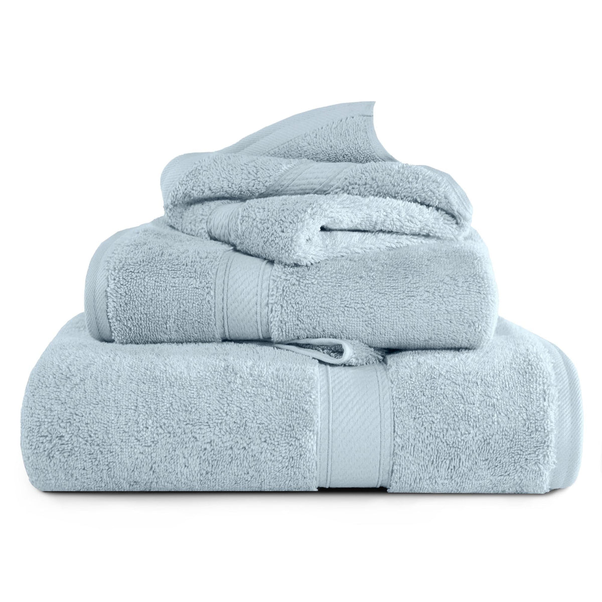 SUPERIOR Egyptian Cotton Plush & Absorbent, Hand Towel Set of 4, Cream