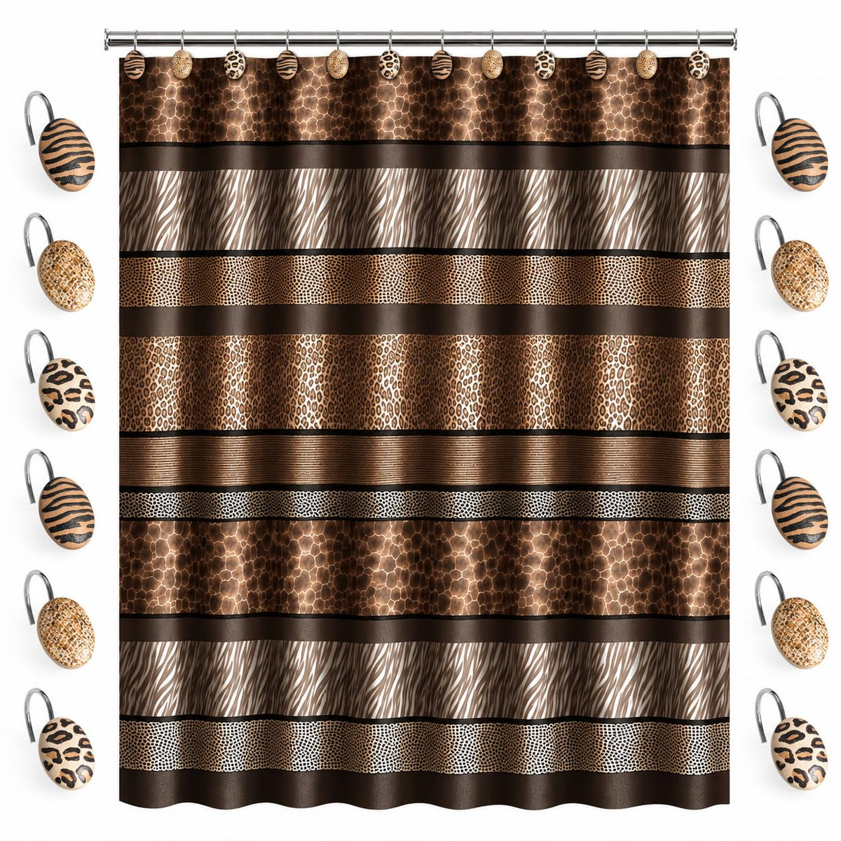 Zahari Home Spindle Modern Bathroom Towel Set - 3 Piece Bath, Hand, and Wash Towels - Classic Luxury Contemporary Decor - Beautiful Gold Unique Design Bath Ensemble