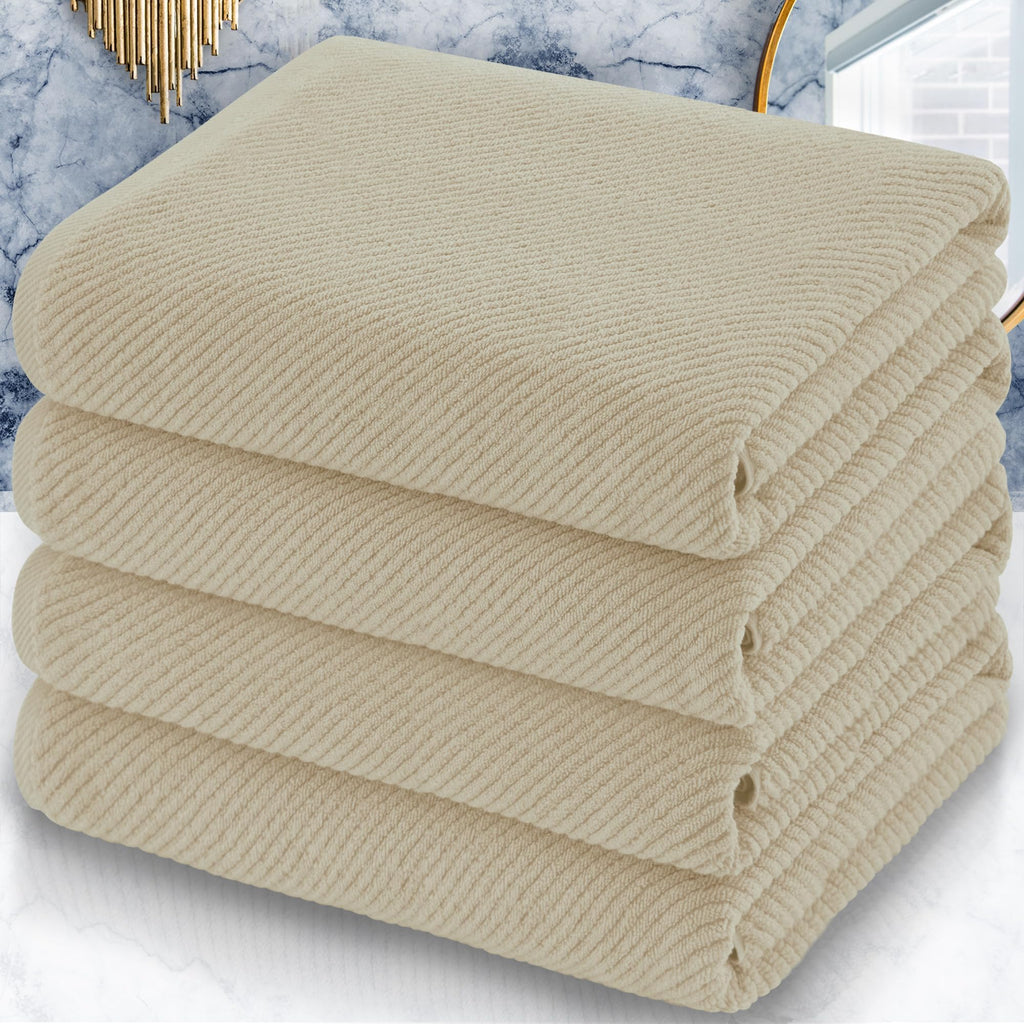 VOOVA & MOVAS Hand Towels for Barthroom, 18x28 in, Soft, Deep Turquoise