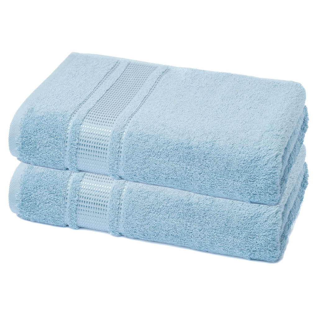 Melissa Linen Fingertip Towels 4 Pack, Aqua Green (Light Teal/Seafoam), 100% Turkish Cotton, Small Hand Towels for Face and Guest Bathroom, 12 x 18 in, Soft, Absorbent, Quick Dry, 550 GSM