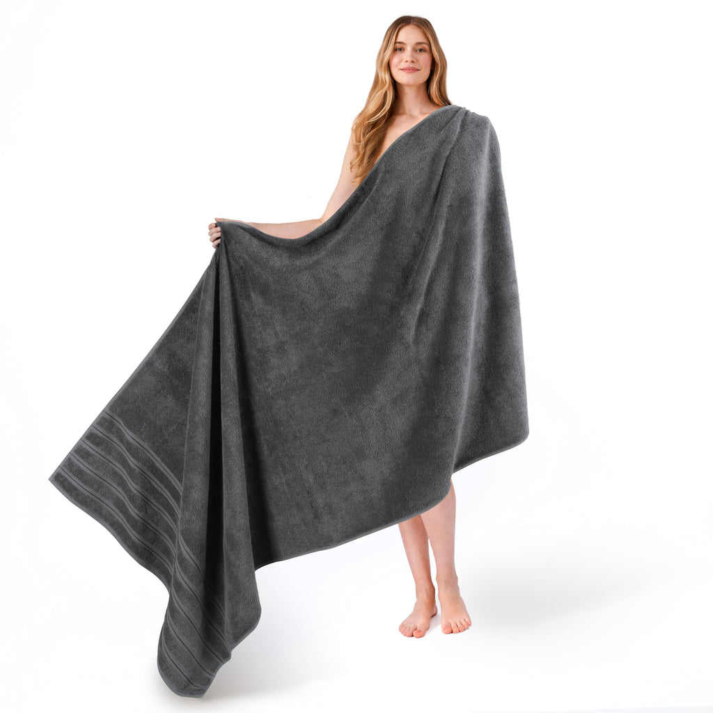 American Soft Linen 100% Cotton Luxury Turkish Towels, 6 Piece Towel Set