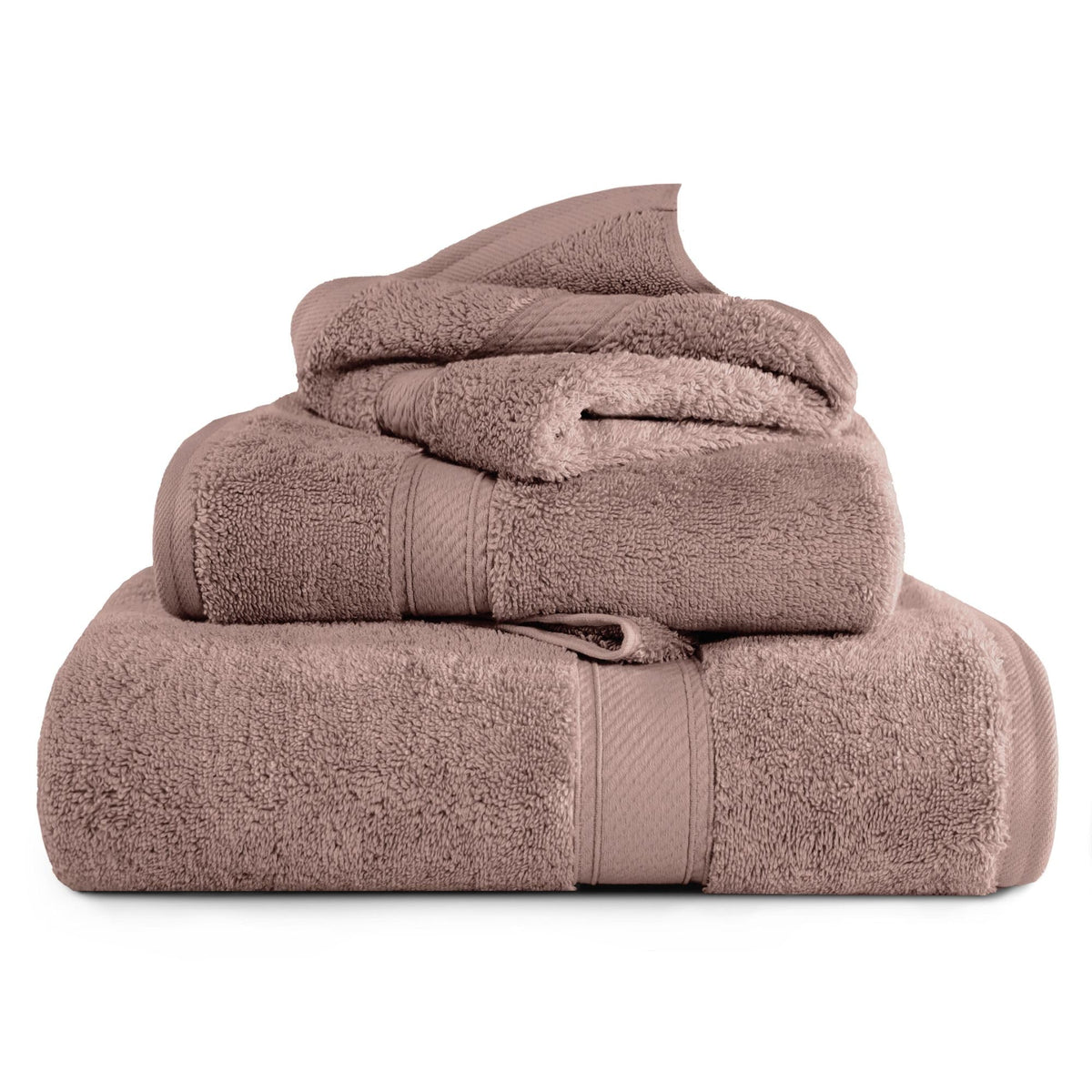 SUPERIOR Egyptian Cotton Plush & Absorbent, Hand Towel Set of 4, Cream
