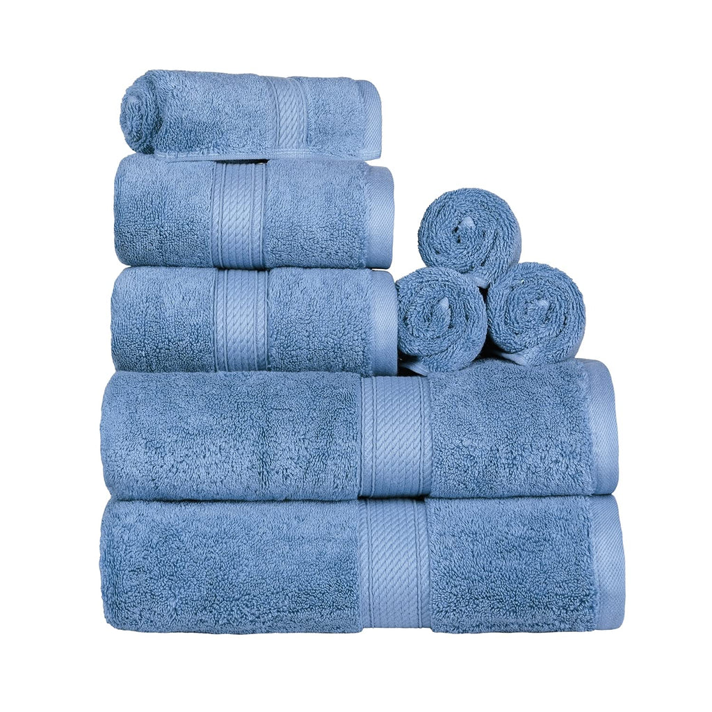 SUPERIOR Egyptian Cotton Plush & Absorbent, Hand Towel Set of 4, Cream