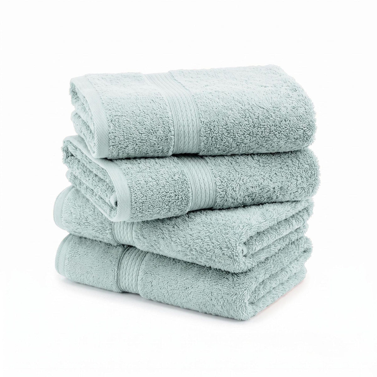 SUPERIOR Egyptian Cotton Plush & Absorbent, Hand Towel Set of 4, Cream