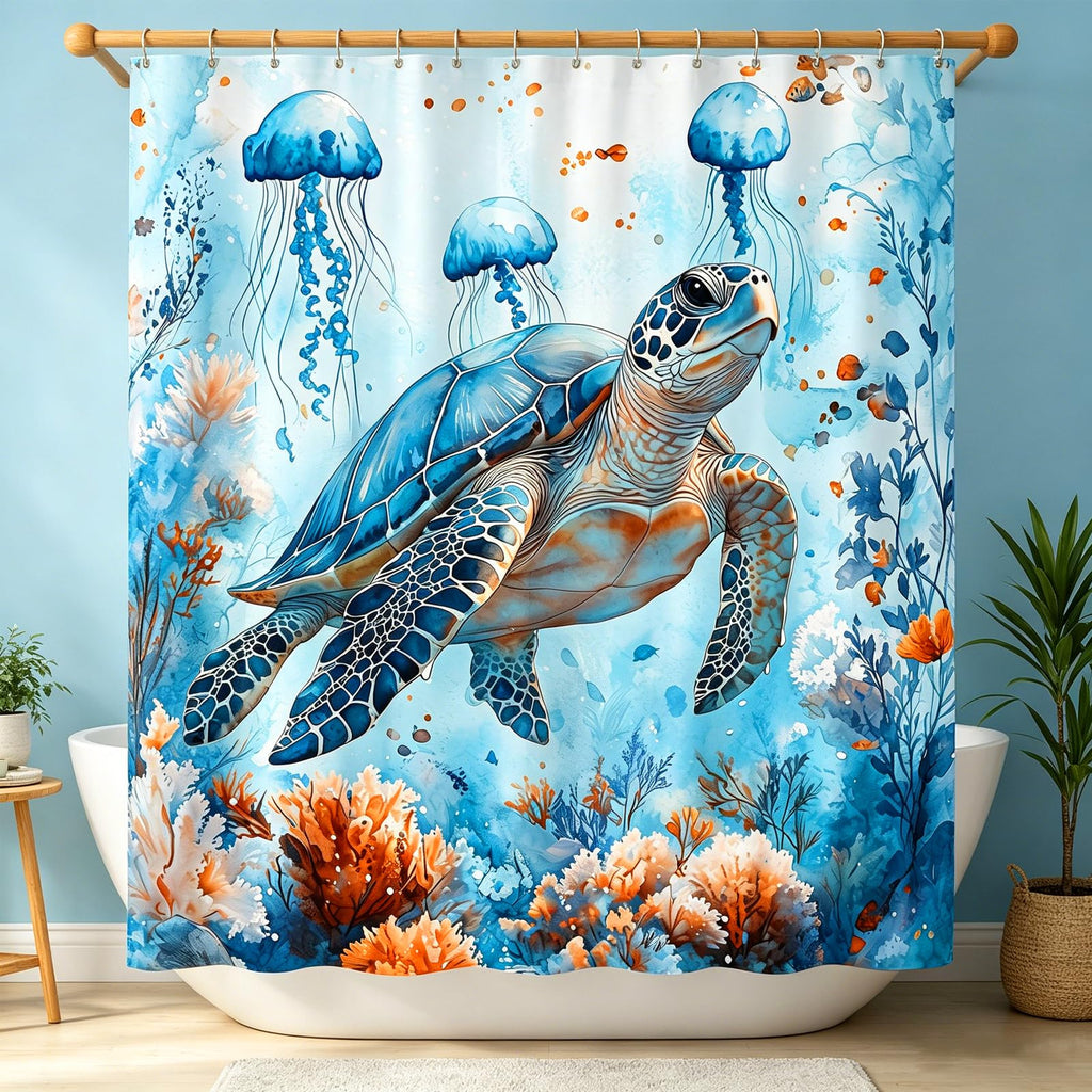 Halloween Shower Curtain Spooky Bathroom Cute Funny Shower Curtains Ghost Shower Curtain 72x72 Inch Waterproof Polyester Insulated Home Decor Set Halloween Bathroom Decor