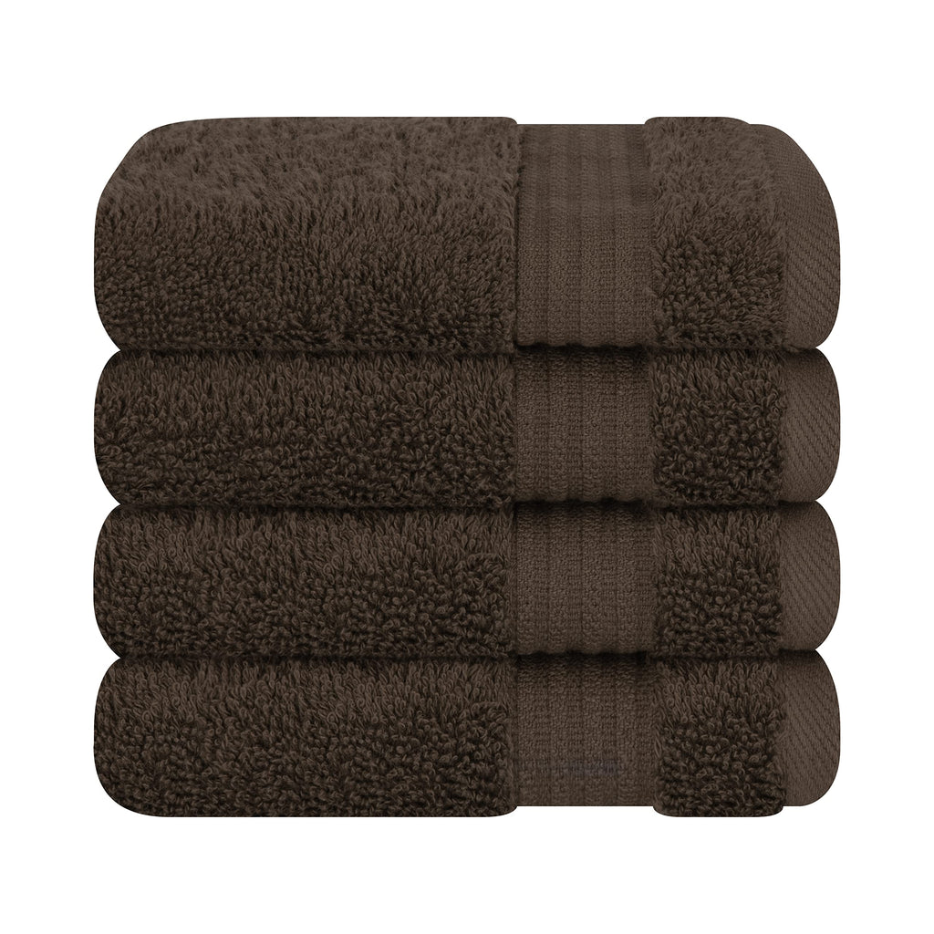 Cotton Paradise 100% Cotton Turkish Towel Set, Soft Absorbent Quick Dry, 6 Piece Towel Set, Beige