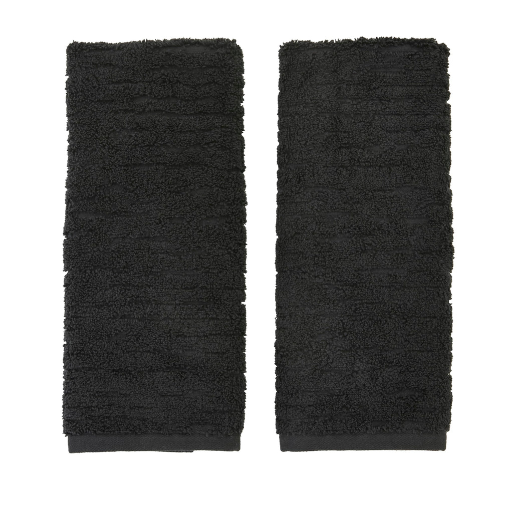 SKL Home CloudSoft Bath Towel Set, 6-Piece, 100% Cotton Luxury, Oatmeal