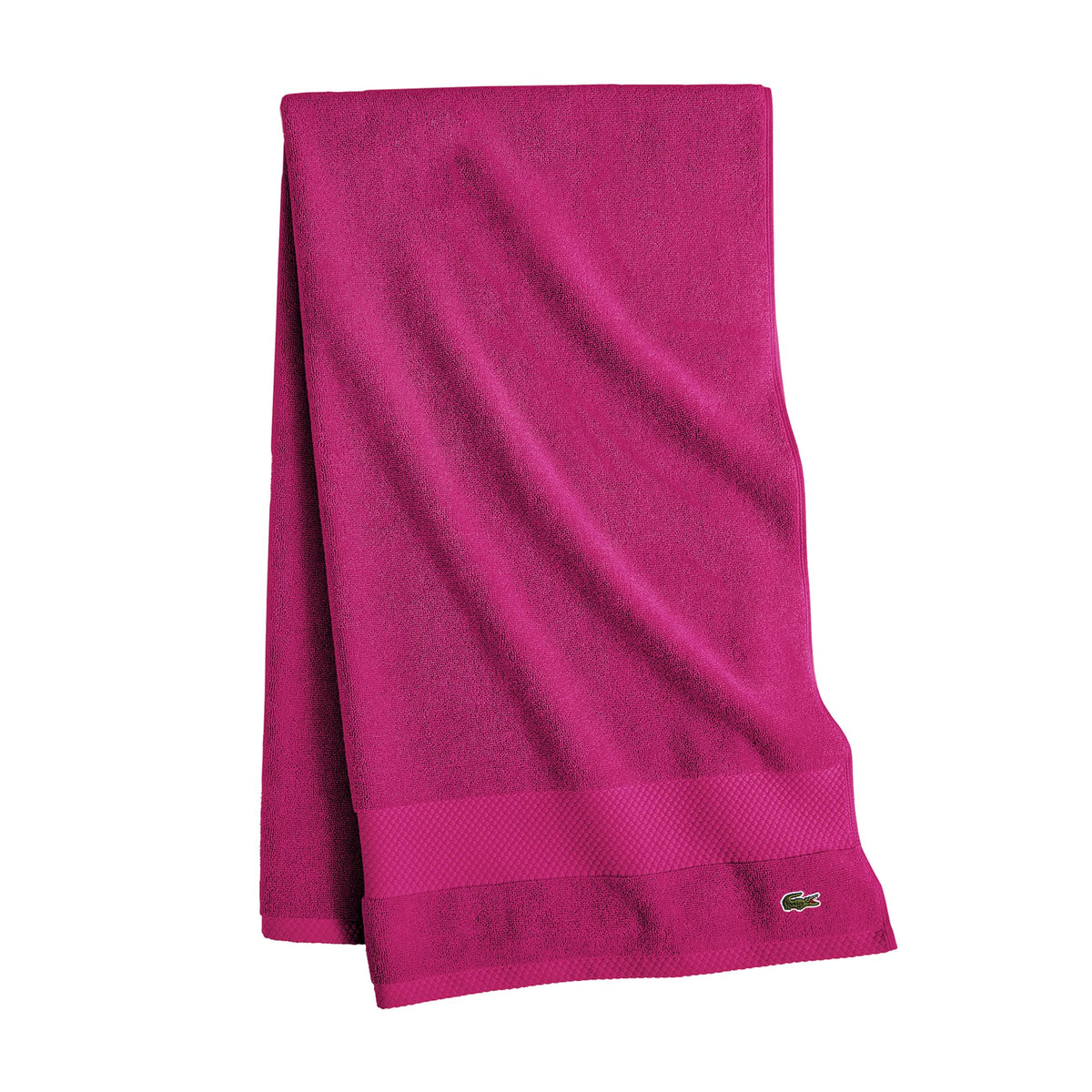 Lacoste Heritage 100% Supima Cotton Bath Towel 30" x 54", Celestial
