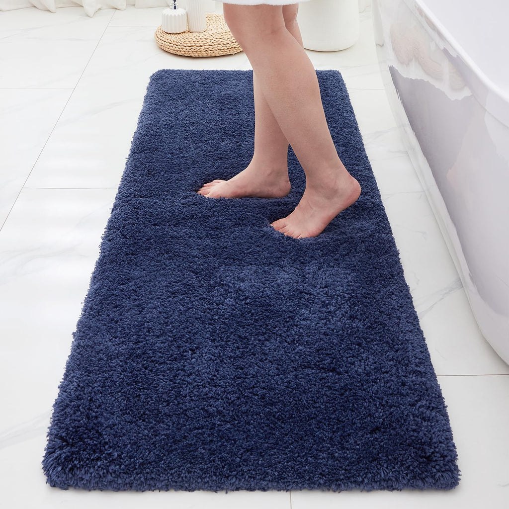 ILANGO Bathroom Rugs 24" × 17", Extra Soft Absorbent Microfiber Bath Rugs