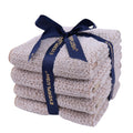 Everplush 4-Piece Premium Hand Towel Sets: Super-Soft, Highly Absorbent & Quick Drying Bathroom Towels – Versatile for Hotel, Bathroom, Shower, Spa, 16x30 Inches(Charcoal, 16" x 30")