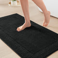 Madison Park Splendor Reversible 100% Cotton Bath Rug, 21 x 34, White