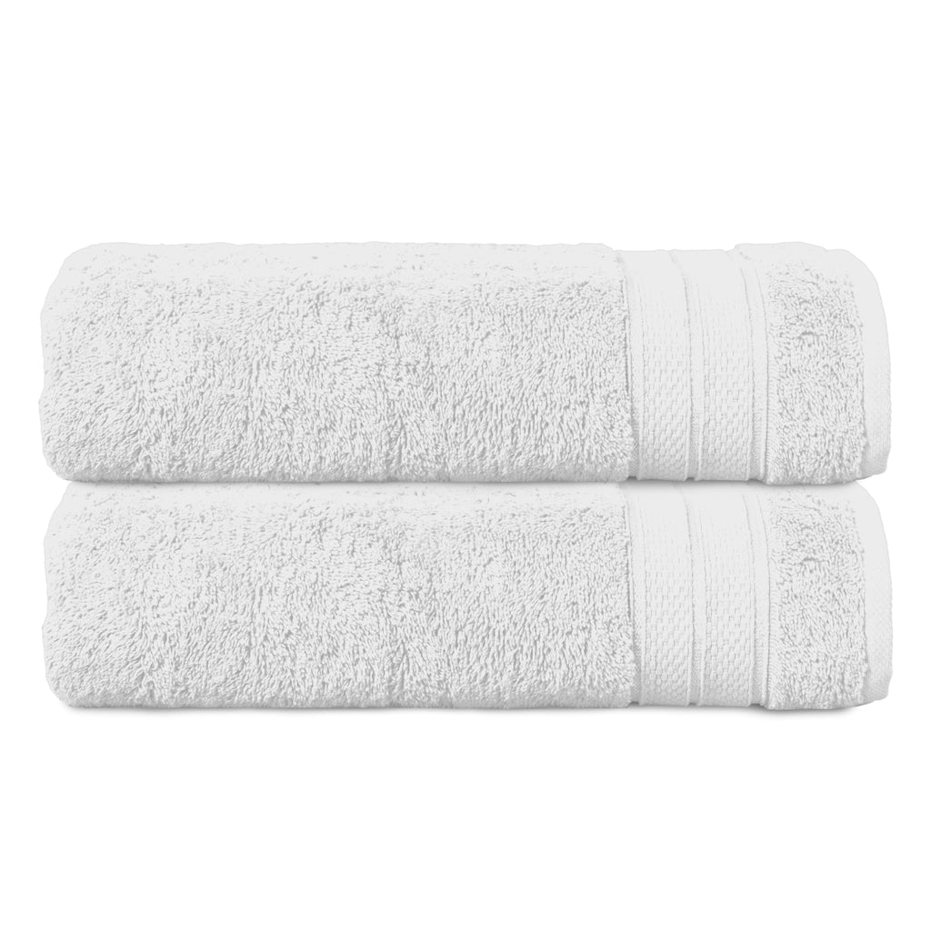 Elegant Comfort Luxury 6-Piece Towel Set, Premium Soft 100% Turkish Cotton, Three Line Popcorn Design 2 Bath Towels, 2 Hand Towels and 2 Washcloths Towel Set-Quick-Drying and Absorbent, Vibrant Orange