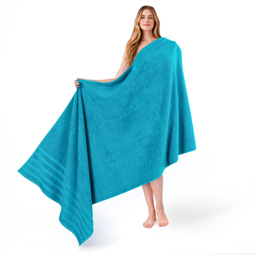 American Soft Linen 100% Cotton Luxury Turkish Towels, 6 Piece Towel Set