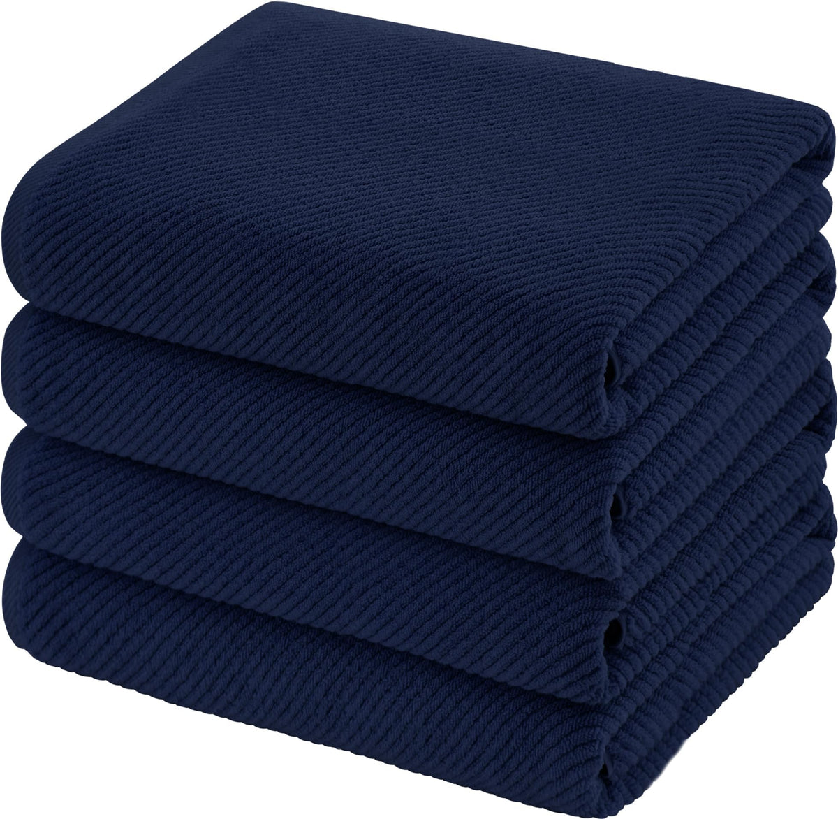 VOOVA & MOVAS Hand Towels for Barthroom, 18x28 in, Soft, Deep Turquoise