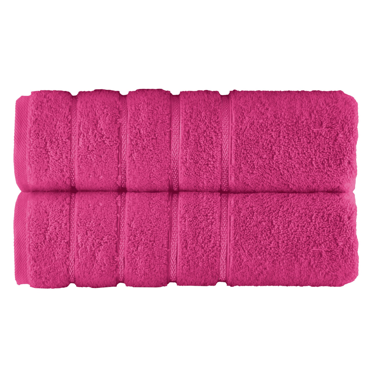 Elegant Comfort 4 Lines Viscose Stripe 6-Piece Premium Towel Set - 100% Turkish Cotton High Absorbent Luxury Bathroom Towels – Includes 2 Washcloths, 2 Hand Towels and 2 Bath Towels Set, Gold