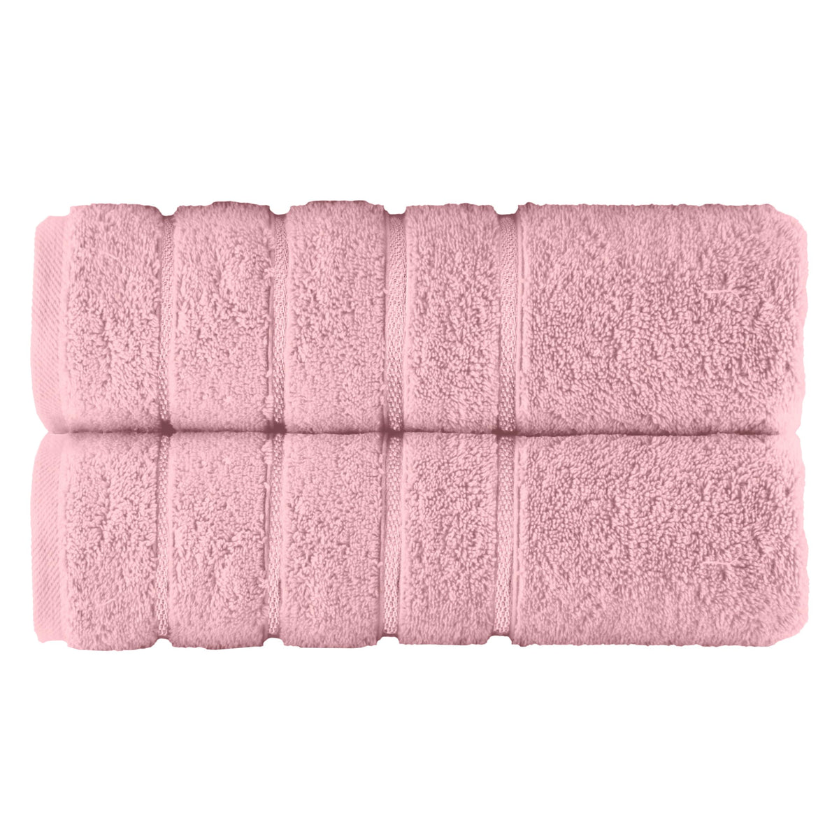 Elegant Comfort 4 Lines Viscose Stripe 6-Piece Premium Towel Set - 100% Turkish Cotton High Absorbent Luxury Bathroom Towels – Includes 2 Washcloths, 2 Hand Towels and 2 Bath Towels Set, Gold