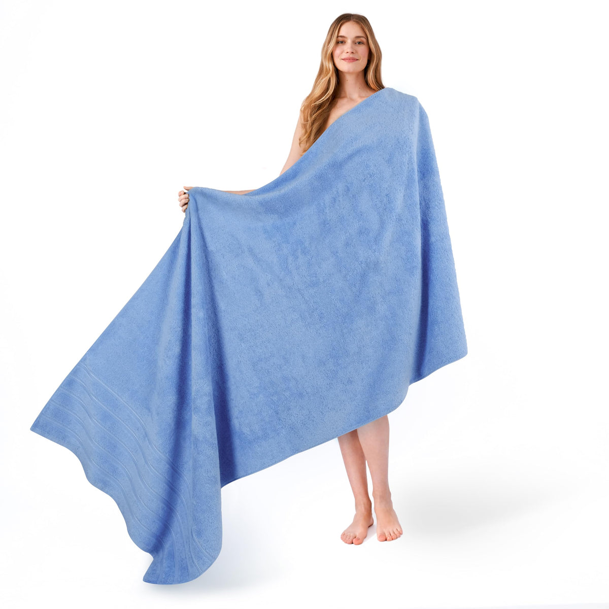 American Soft Linen 100% Cotton Luxury Turkish Towels, 6 Piece Towel Set