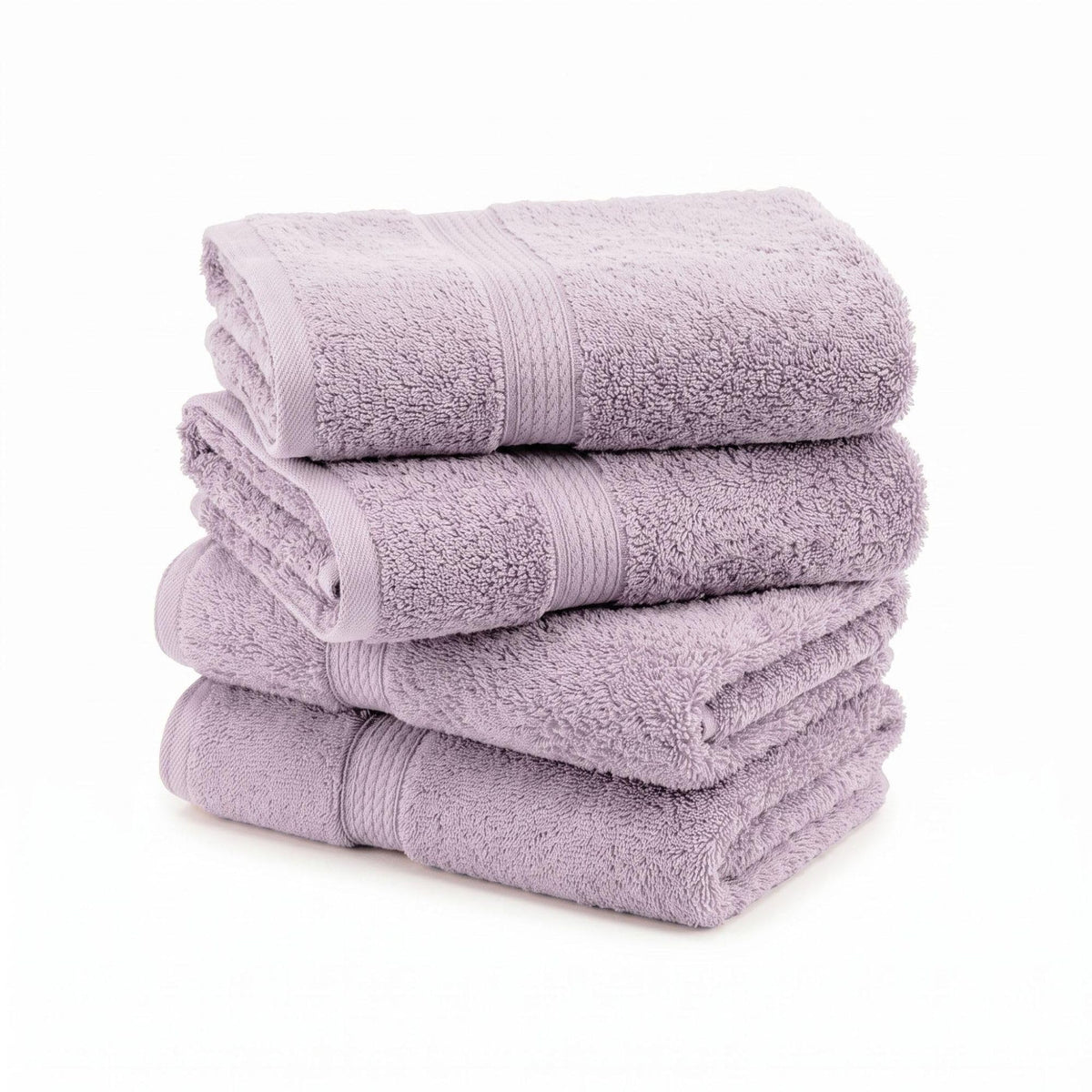 SUPERIOR Egyptian Cotton Plush & Absorbent, Hand Towel Set of 4, Cream