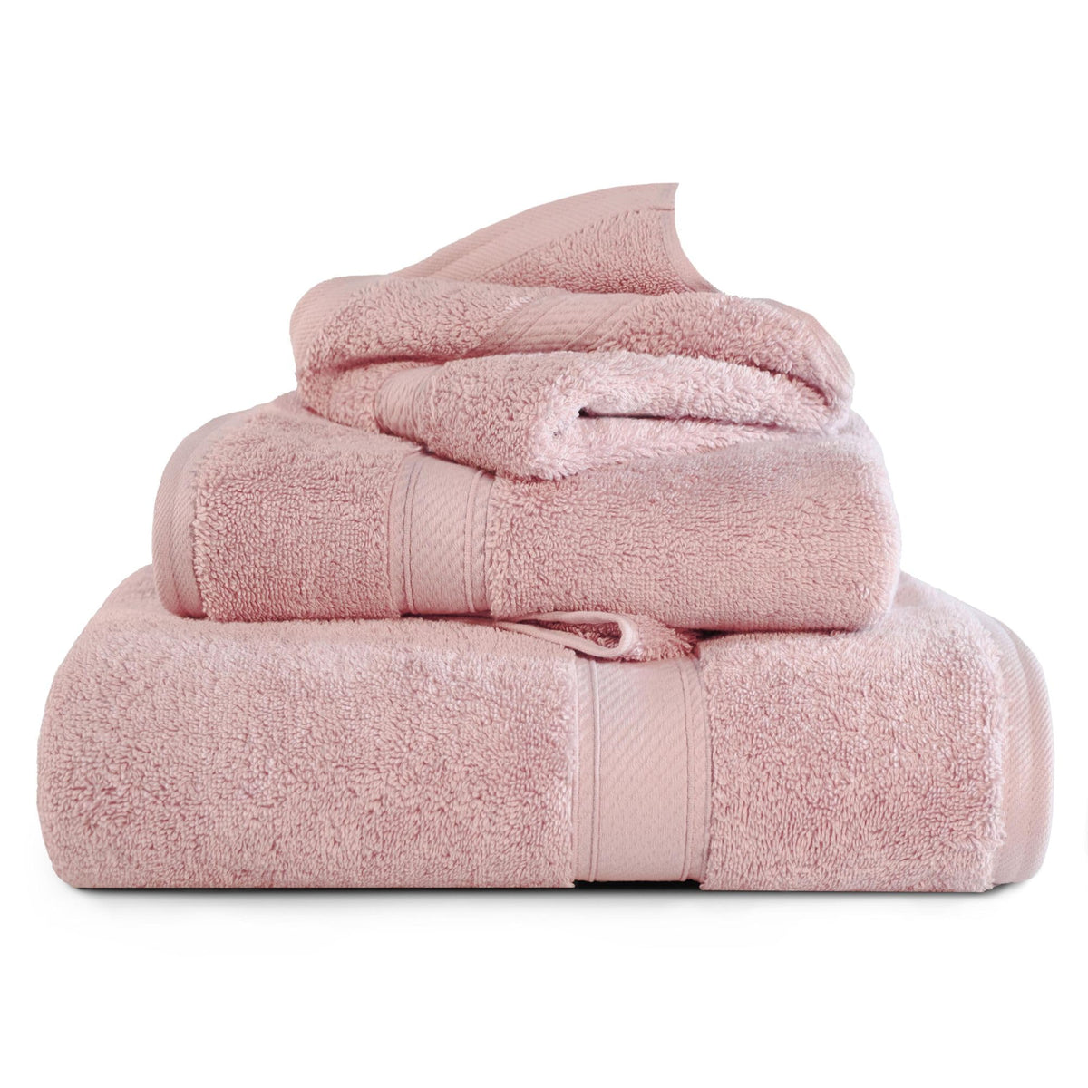 SUPERIOR Egyptian Cotton Plush & Absorbent, Hand Towel Set of 4, Cream