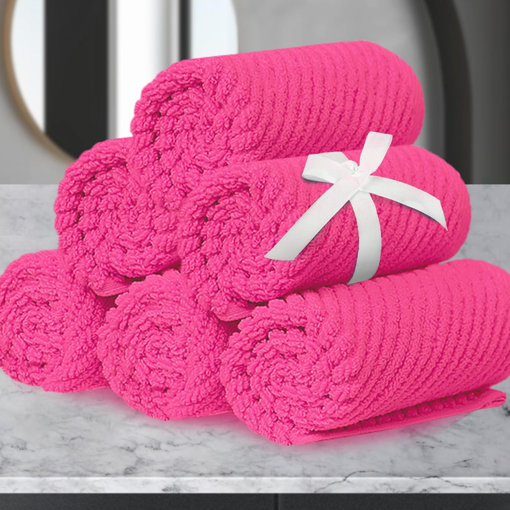 VOOVA & MOVAS Hand Towels for Barthroom, 18x28 in, Soft, Deep Turquoise
